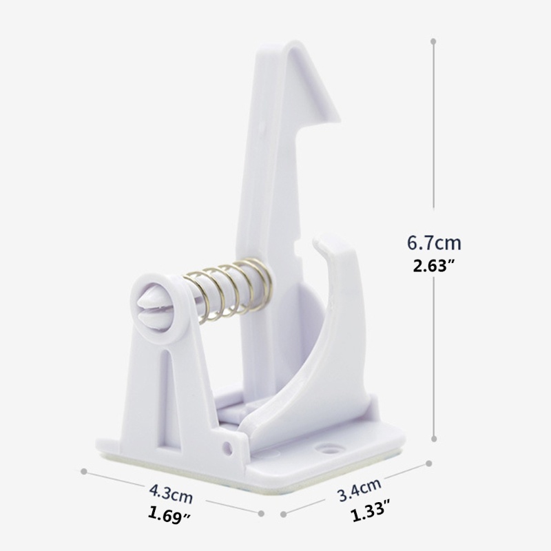 Set 4 Khóa Cửa Tủ Ngăn Kéo Bảo Vệ An Toàn Cho Bé