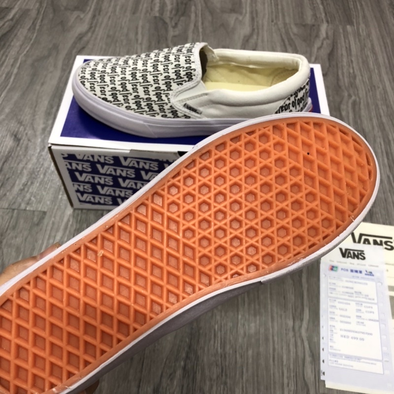 Giầy vải in chữ fog slip on 36-39 | BigBuy360 - bigbuy360.vn