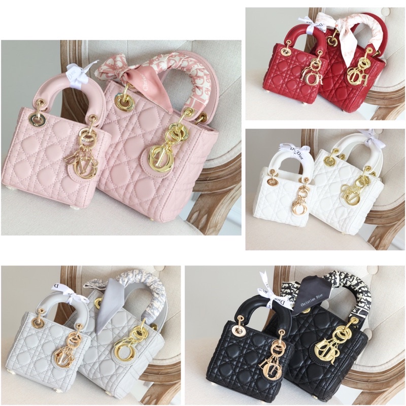 TÚI LADY SÚPPƠ SIZE 14-17CM FULLBOX NAM CHÂM