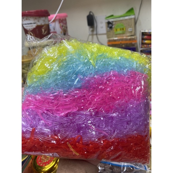 thun cột tóc cho bé loại 1 gói 500gr