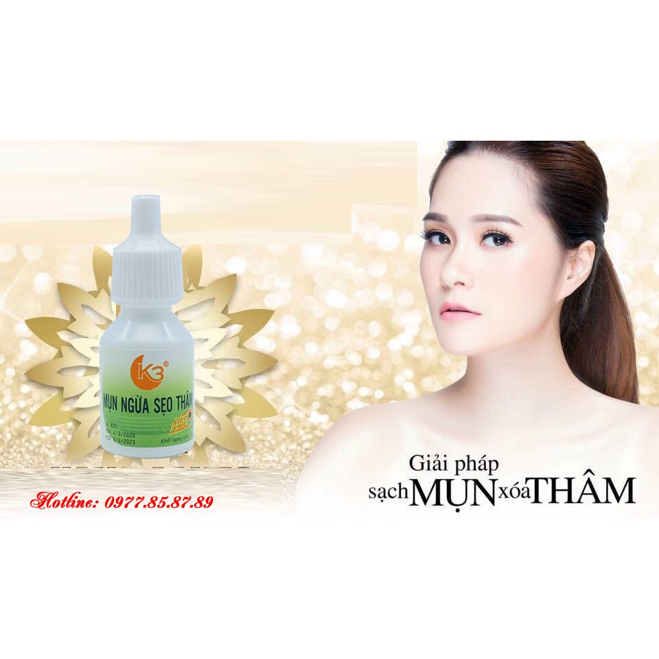 Kem chấm mụn siêu tốc 24h ngừa sẹo xóa thâm K3 (12g)