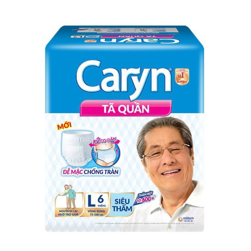 Tã quần Caryn loại Siêu Thấm L6