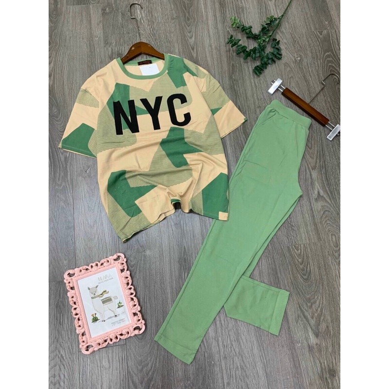 Bồ bộ nữ, quần dài thun cotton (Freesize 50-70kg)