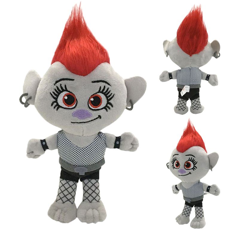 2 Đồ chơi nhồi bông Hình Nhân Vật Hoạt Hình Trolls 23cm