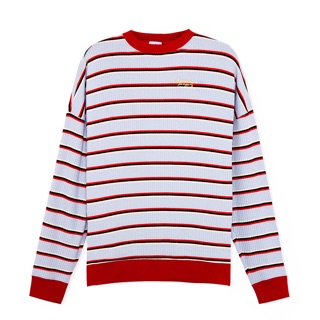 ERP EMBROIDERED STRIPED SWEATER