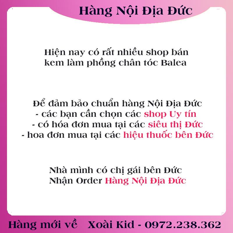 Bộ Kem làm phồng tóc, dầu dưỡng tóc, bột phồng tóc, xịt nước hoa tóc Balea của Đức- Date mới Đủ Bill