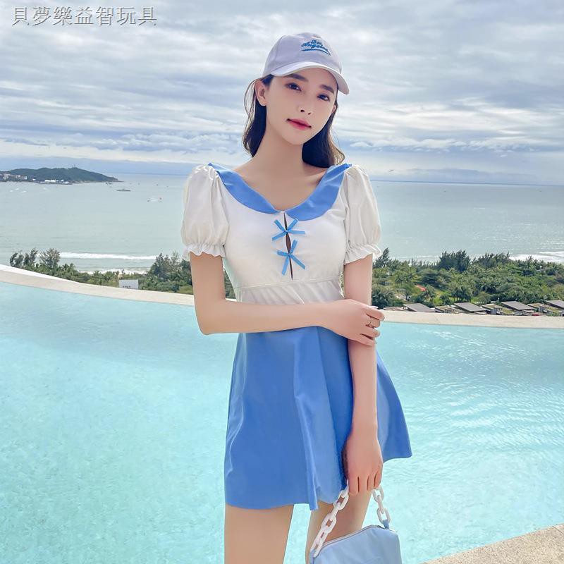 Bộ Đồ Bơi Lưng Cao Dáng Ôm Phong Cách Hàn Quốc Dành Cho Nữ 2021 | BigBuy360 - bigbuy360.vn