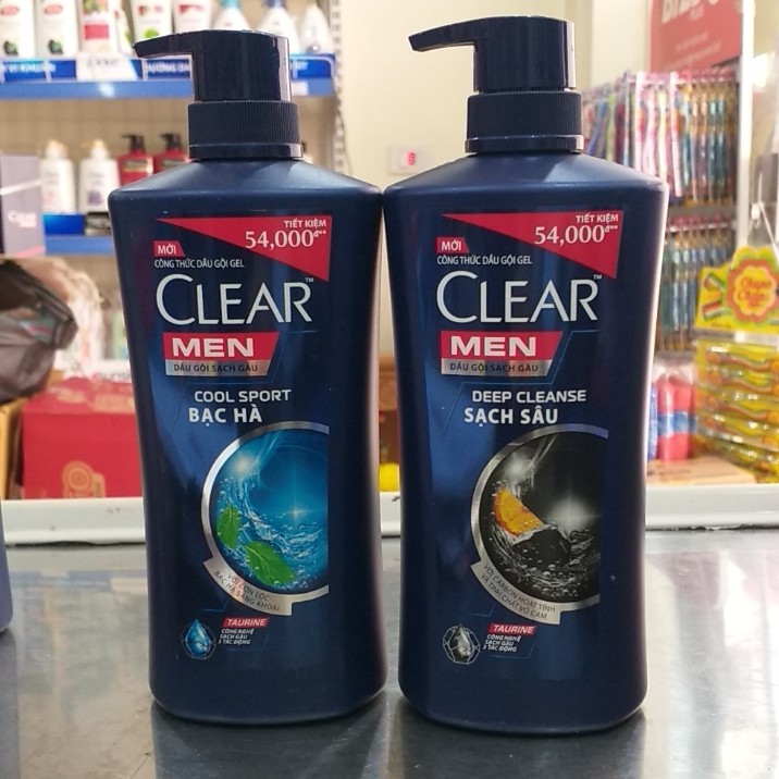 Dầu gội CLEAR Men 650g