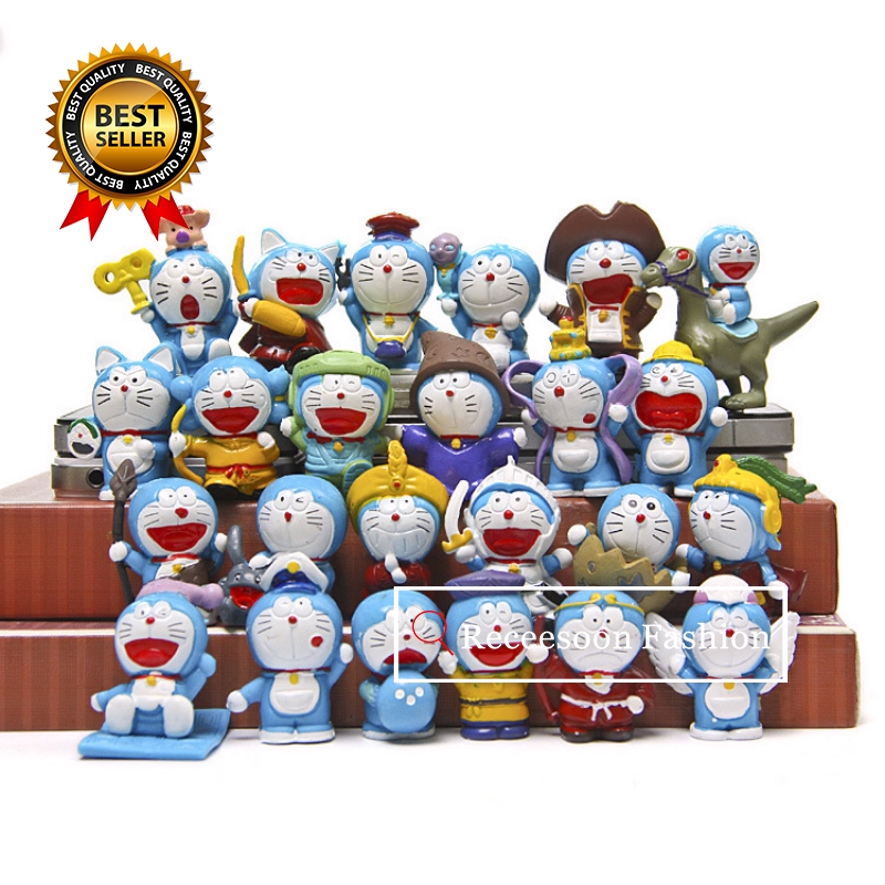 Bộ 24 Mô Hình Nhân Vật Doraemon