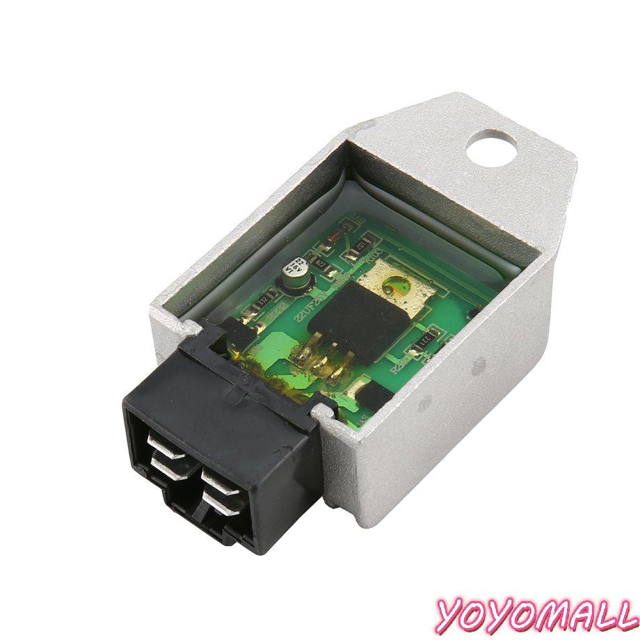 Bộ Chỉnh Lưu Điện Áp 4 Pin Gy6 Atv 12v Cho Xe Máy