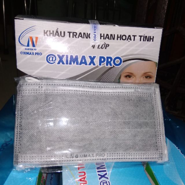 [1 Hộp] Khẩu trang hoạt tính kháng khuẩn @Ximax Pro | BigBuy360 - bigbuy360.vn