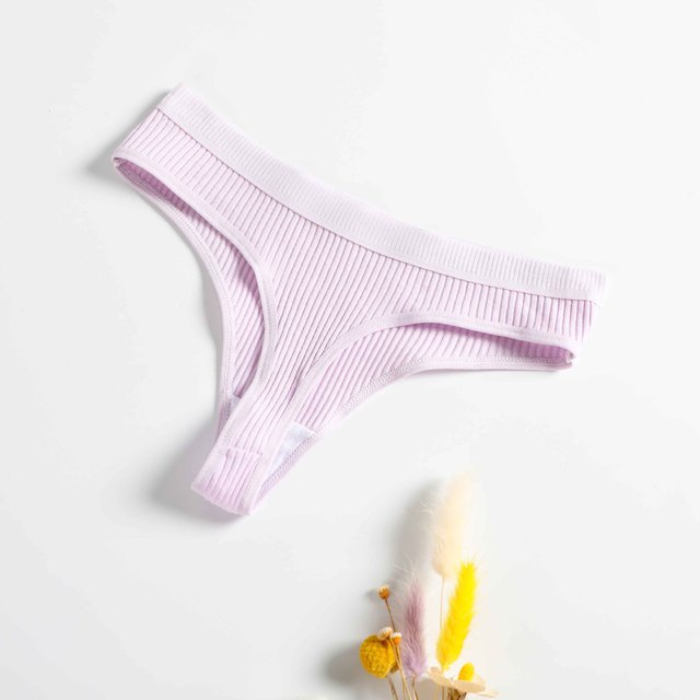 Quần lót lọt khe nữ cotton cạp trễ thoáng khí, dễ chịu, phong cách Âu Mỹ size M-XL