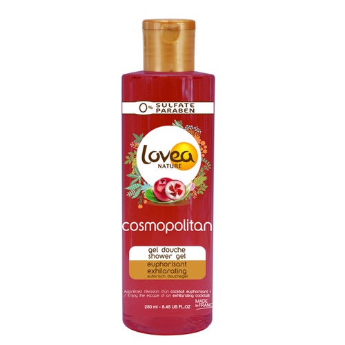 Sữa tắm Lovea Nature Cosmopolitan – 250ml tinh chất từ nam việt quất