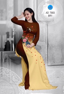 Vải may áo dài con vẹt
