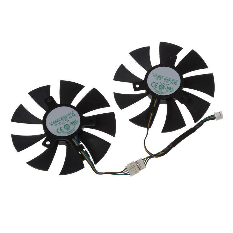 DOU GA91S12H 85mm 12V 0.35A 4Pin VGA Fan Replacement Graphics Card Cooling Fan for HIS RX 470 RX474 RX570