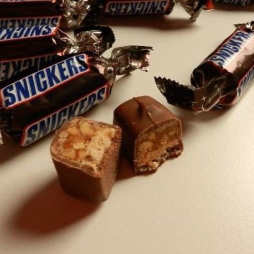 [GÓI 100G] Socola Snickers Miniatures Nhân Caramel Đậu Phộng Thơm Béo - Đức