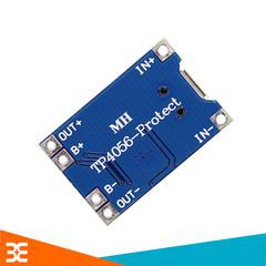 MODULE SẠC PIN TP4056 1A MICRO V2 - IC BẢO VỆ QUÁ DÒNG - QUÁ ÁP