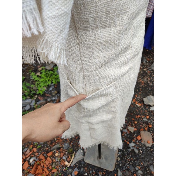 Đầm vải tweed size L