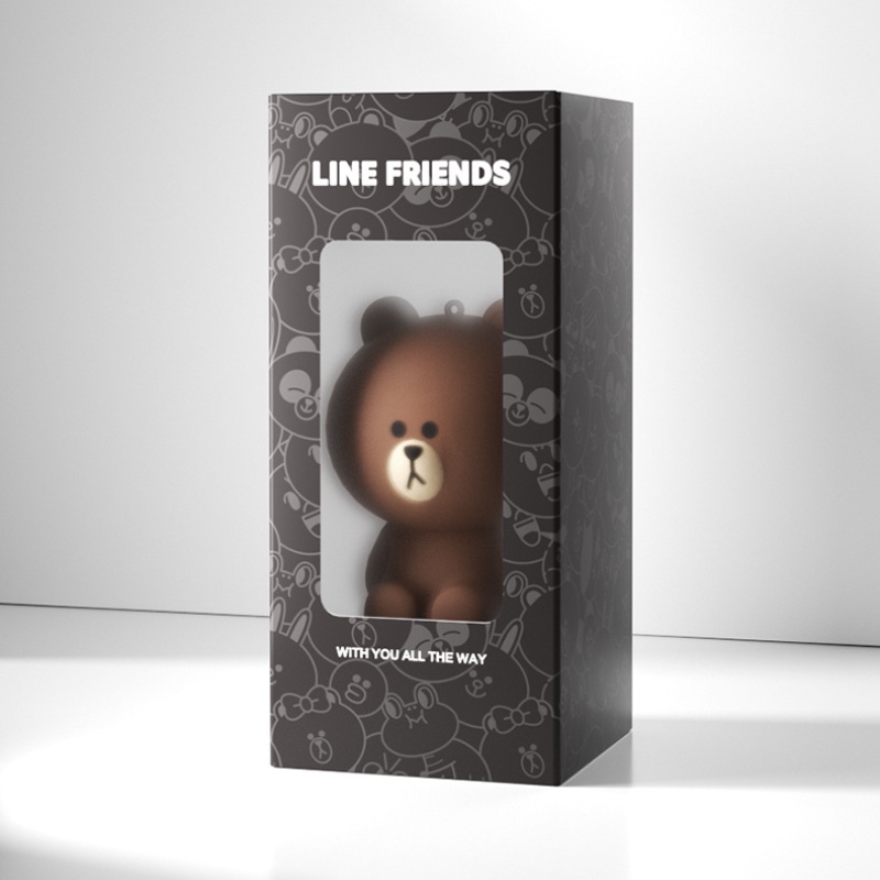Line friends Dây Treo Trang Trí Gương Chiếu Hậu Xe Hơi Dễ Thương Xinh Xắn