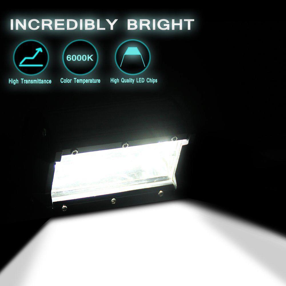 Đèn LED chiếu sáng tại chỗ 72W Đèn lái xe ô tô Fog Offroad 4WD Car Boat Truck SUV
