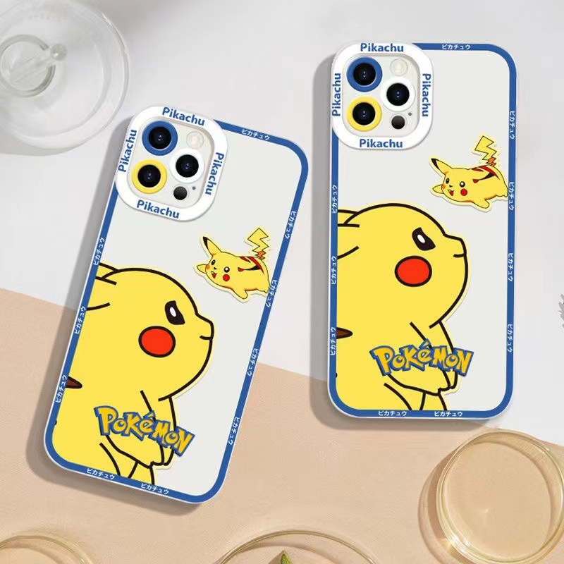 Ốp Điện Thoại Silicon TPU Mềm Trong Suốt In Họa Tiết Dễ Thương Chống Sốc Cho IPhone 13 12 Pro Max 11 XS XR X 8 7 6S Plus