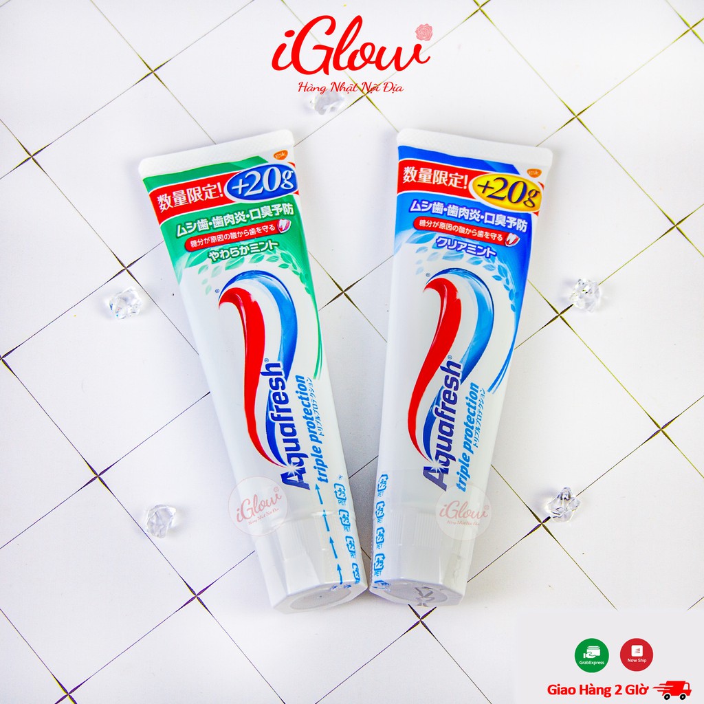 Kem đánh răng Aquafresh Nhật Bản