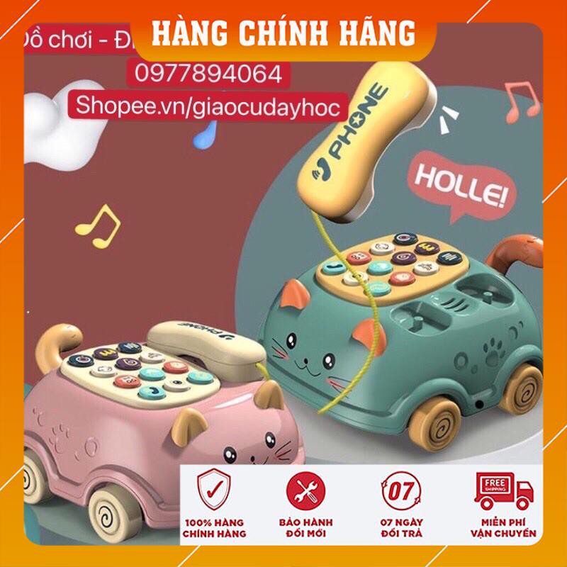 ĐIỆN THOẠI Ô TÔ ĐỒ CHƠI PHÁT NHẠC CHO BÉ (Kích thước 15,3 x 12,4cm)