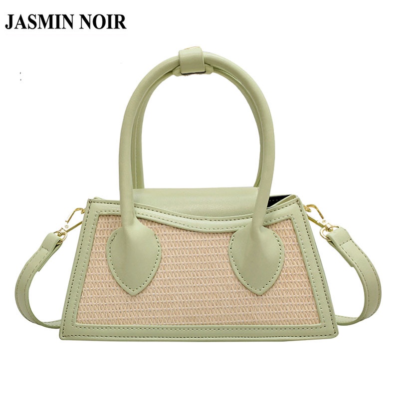 Túi Xách JASMIN NOIR Đeo Chéo Nắp Khóa Cổ Điển Cho Nữ
