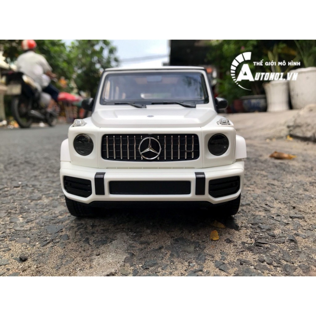 MÔ HÌNH XE ĐIỀU KHIỂN Ô TÔ MERCEDES G63 AMG WHITE 1:14 RASTAR 7102