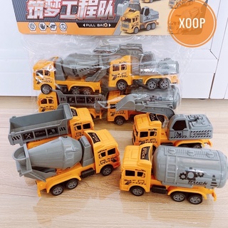 SALE !!! ĐỒ CHƠI ! SÉT 4 XE CẨU,CHỞ DẦU,TRỘN XI MĂNG,TẢI CHO BÉ (SP001650 )