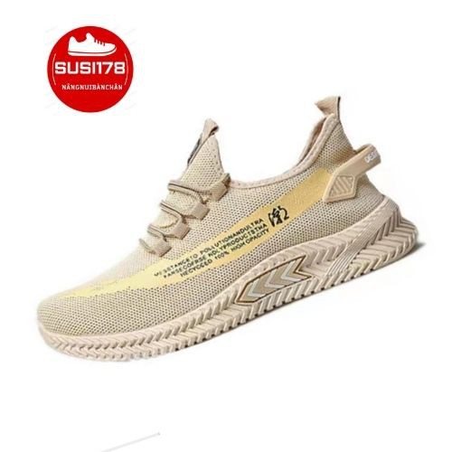 (2 màu)GiàyThể Thao Nam Giày Sneaker thoáng khí khử mùi kiểu dáng mới đẽ phối đồ đi nhẹ bền hd2