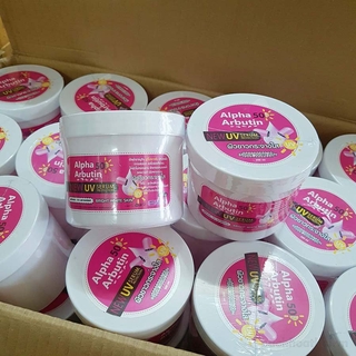 Kem dưỡng trắŉg chốnǥ nắng Alpha Arbutin 50spf UV Serum Protection