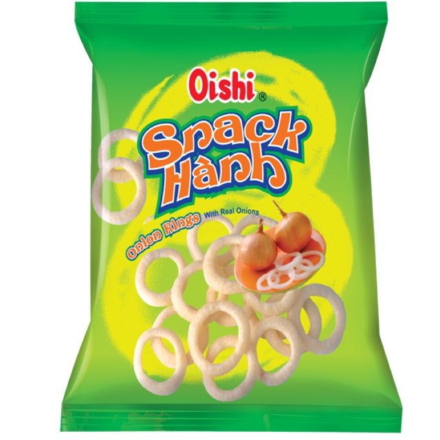 Snack Oishi Vị Hành Size Lớn 80gr