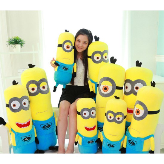 MINION GỐI ÔM MINION 80CM GỐI HOẠT HÌNH MINION CAO CẤP GIÁ RẺ