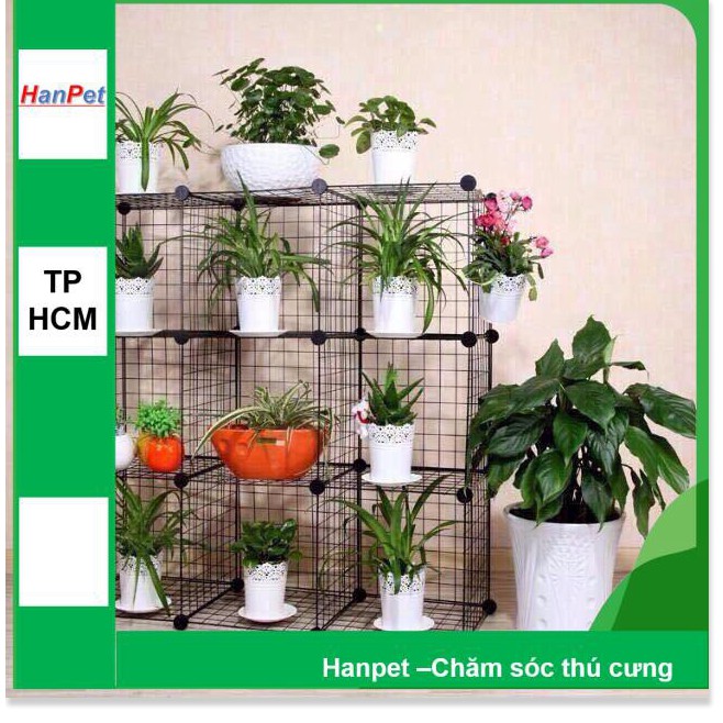 HN HP- Miếng ghép vạn năng 35x35cm - lắp ghép chuồng mèo, quây chó, làm kệ trang trí