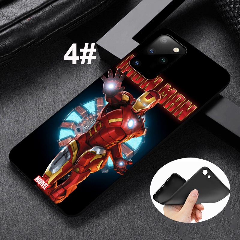 Ốp Điện Thoại Silicon Mềm Hình Iron Man Captain America Cho Samsung Galaxy J2 J4 J5 J6 Plus J7 J8 Prime Core Pro J4 + J6 + J730 2018 Gr60