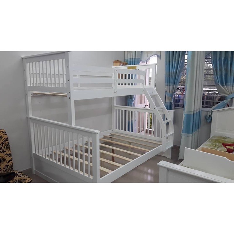 [XẢ HÀNG] Giường Tầng K.Bed- Trắng