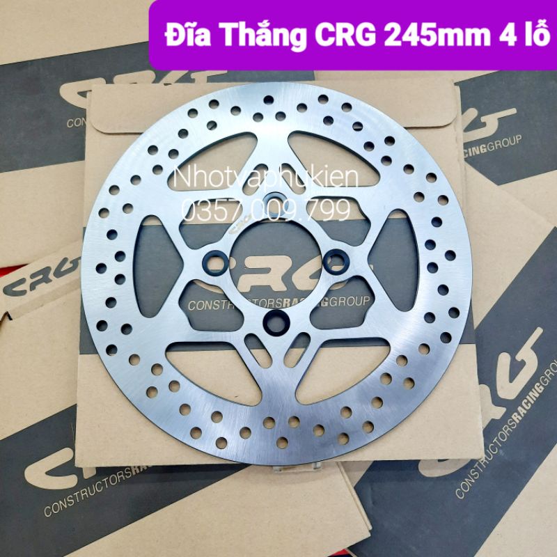 Đĩa thắng CRG 245mm 4 lỗ