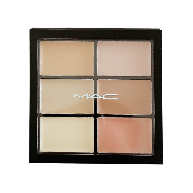 Bảng màu che khuyết điểm MAC sáu màu sắc đa năng làm sáng da