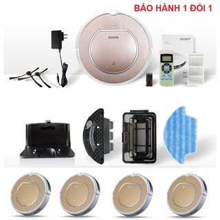 Bánh xe, điều khiển, khay nước robot hút bụi lau sàn ecovacs cen 540/546