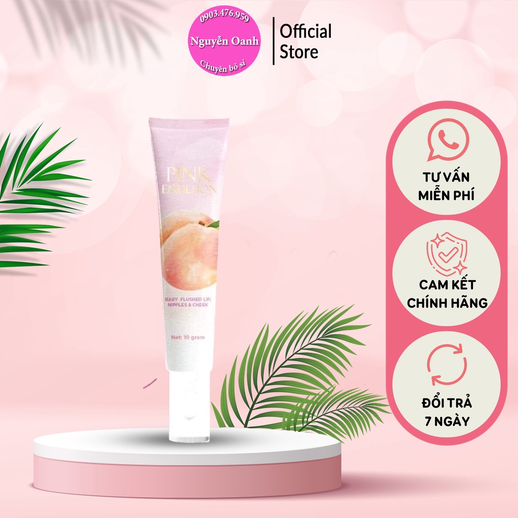 Kem dưỡng má hồng Pink Emulsion cho đôi má hồng hào nhanh chóng tuýp 10g - CO050