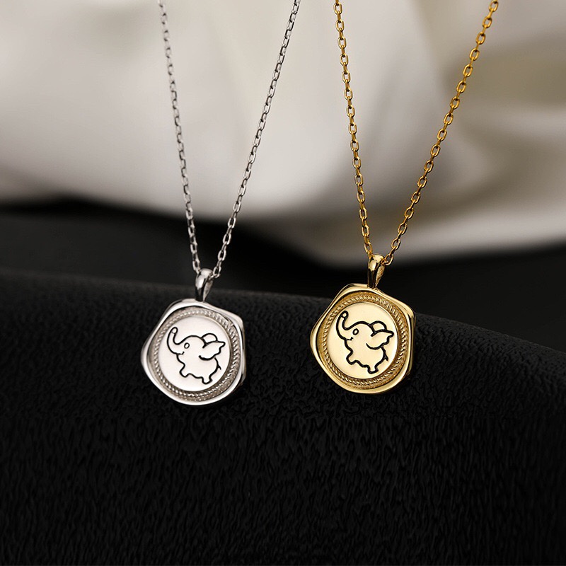Dây Chuyền Charm Chú Voi Dumbo - Vani Store [TS000620]
