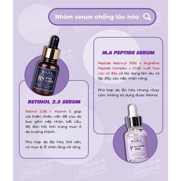 Serum dưỡng da COSDE BAHA