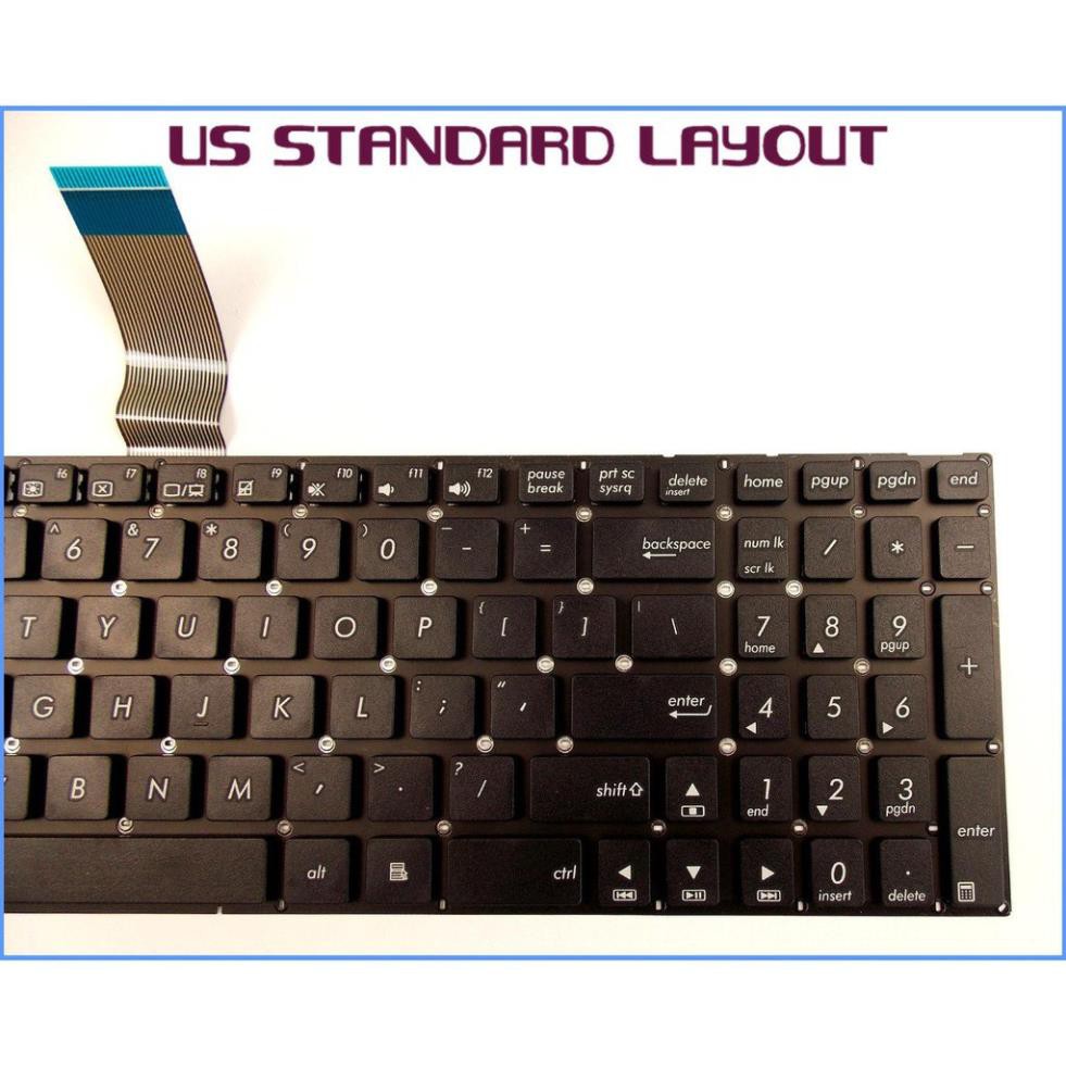 BÀN PHÍM LAPTOP ASUS K55 A55 K75 R500 R700 K55A K55DE K55DR K55N K55VD K55VJ K55VM K55VS K75A K75DE K75VD K75VJ K75VM