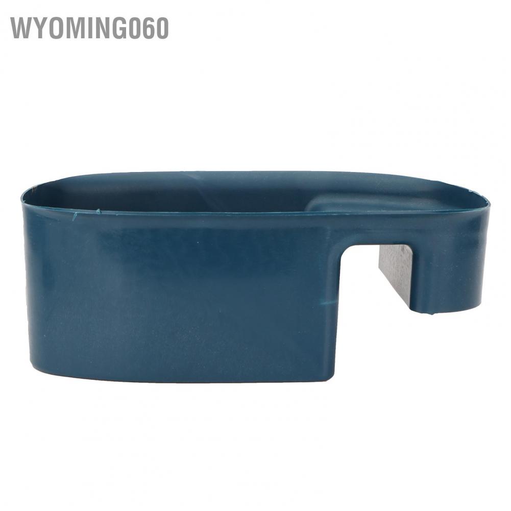 Wyoming060 Multifunctional Sink Drain Shelf Leftovers Filter Storage Holder for Kitchen Use