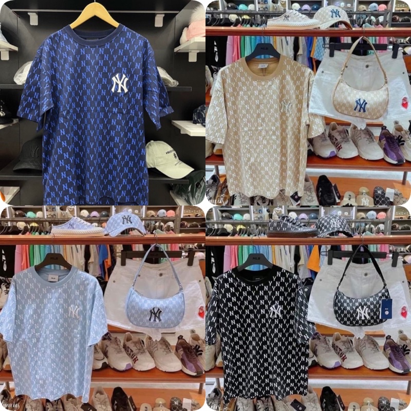 (Hàng Xuất Xịn) Áo M/L/B monogram 5 màu NY015