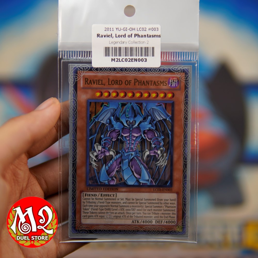 Thẻ bài yugioh Chúa tể Thần Huyền Ảo Raviel Lord of Phantasms - Ultra Rare -  Bảo quản M2SCCQ-LITE