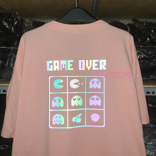 Áo thun phản quang game over