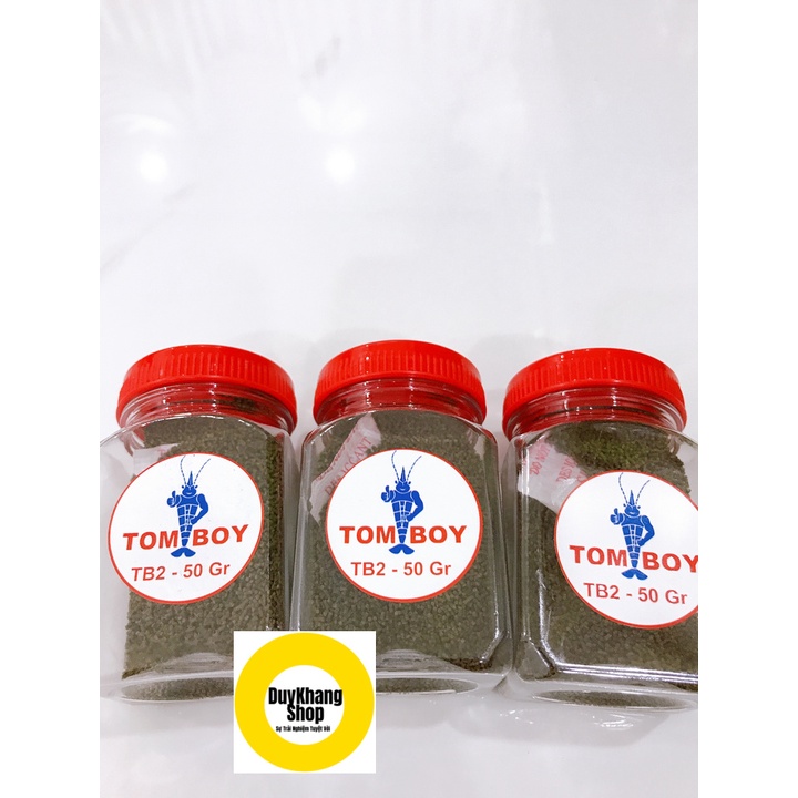 Cám Tomboy Dạng Chìm Tb1, Tb2, Tb3 50g, Cho Cá Cảnh, Cá Thủy Sinh, Tép Cảnh, Tôm Cảnh , Guppy, Betta