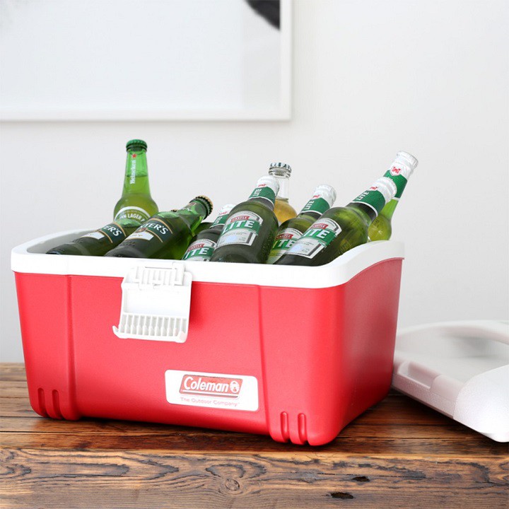 Thùng Giữ Lạnh COLEMAN 15 Lít Màu Xanh - Đỏ